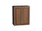 Шкаф верхний с 2-мя дверцами Шале Graphite, Brown Dreamline, 720, 600 В*Ш*Г 716*600*320, фасад МДФ  Brown Dreamline, корпус  Graphite ms2510VVT_53823
