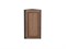 Шкаф верхний торцевой Шале Graphite, Brown Dreamline, 720 В*Ш*Г 716*300*306, фасад МДФ  Brown Dreamline, корпус  Graphite ms2510VVT_53849