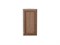 Шкаф верхний торцевой Шале Белый, Brown Dreamline, 720 В*Ш*Г 716*300*306, фасад МДФ  Brown Dreamline, корпус  Белый ms2510VVT_53847