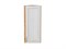Шкаф верхний торцевой Шале Дуб Вотан, White Dreamline, 920 В*Ш*Г 920*300*306, фасад МДФ  White Dreamline, корпус  Дуб Вотан ms2510VVT_61342