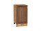 Шкаф нижний с 1-ой дверцей Шале Дуб Вотан, Brown Dreamline, 450 В*Ш*Г 816*450*480, фасад МДФ  Brown Dreamline, корпус  Дуб Вотан ms2510VVT_61370