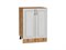 Шкаф нижний с 2-мя дверцами Шале Дуб Вотан, White Dreamline, 600 В*Ш*Г 816*600*480, фасад МДФ  White Dreamline, корпус  Дуб Вотан ms2510VVT_61381