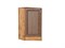 Шкаф нижний торцевой Шале Дуб Вотан, Brown Dreamline В*Ш*Г 816*296*554, фасад МДФ  Brown Dreamline, корпус  Дуб Вотан ms2510VVT_61374