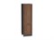Шкаф пенал с 2-мя дверцами Шале Graphite, Brown Dreamline, 2140, 600 В*Ш*Г 2132*600*576, фасад МДФ  Brown Dreamline, корпус  Graphite ms2510VVT_54040