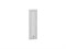 Фасад ФБ Шале 70.20 В*Ш*Г 712*196*18, фасад МДФ  White Dreamline ms2510VVT_078-6800 (53418)