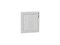 Фасад ФГ Шале 55.50 В*Ш*Г 552*496*18, фасад МДФ  White Dreamline ms2510VVT_078-6808 (53484)