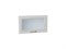 Фасад ФОП Шале Magic Fog 35.60 В*Ш*Г 354*596*18, фасад МДФ/Стекло  White Dreamline ms2510VVT_078-6833 (53509)