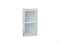 Фасад ФО Шале Magic Fog 70.40 В*Ш*Г 712*396*18, фасад МДФ/Стекло  White Dreamline ms2510VVT_078-6827 (53503)