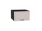 Шкаф верхний горизонтальный глубокий Барселона Graphite, Кашемир, 600 В*Ш*Г 358*600*578, фасад МДФ  Кашемир, корпус  Graphite ms2510VVT_52907