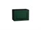 Шкаф верхний горизонтальный Дублин Graphite, Special Green, 360, 500 В*Ш*Г 358*500*318, фасад МДФ  Special Green, корпус  Graphite ms2510VVT_72829