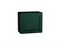 Шкаф верхний горизонтальный Дублин Graphite, Special Green, 460, 500 В*Ш*Г 458*500*318, фасад МДФ  Special Green, корпус  Graphite ms2510VVT_72848
