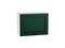 Шкаф верхний горизонтальный Дублин Белый, Special Green, 460, 600 В*Ш*Г 458*600*318, фасад МДФ  Special Green, корпус  Белый ms2510VVT_72850