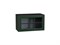 Шкаф верхний горизонтальный остекленный Дублин Graphite, Special Green, 600 В*Ш*Г 358*600*318, фасад МДФ/Стекло  Special Green, корпус  Graphite ms2510VVT_74274