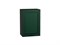 Шкаф верхний с 1-ой дверцей Дублин Graphite, Special Green, 720, 500 В*Ш*Г 716*500*318, фасад МДФ  Special Green, корпус  Graphite ms2510VVT_73011