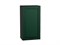 Шкаф верхний с 1-ой дверцей Дублин Graphite, Special Green, 920, 500 В*Ш*Г 920*500*318, фасад МДФ  Special Green, корпус  Graphite ms2510VVT_73017