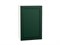 Шкаф верхний с 1-ой дверцей Дублин Белый, Special Green, 920, 600 В*Ш*Г 920*600*318, фасад МДФ  Special Green, корпус  Белый ms2510VVT_72958