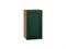 Шкаф верхний с 1-ой дверцей Дублин Дуб Вотан, Special Green, 720, 400 В*Ш*Г 716*400*318, фасад МДФ  Special Green, корпус  Дуб Вотан ms2510VVT_72985