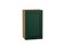 Шкаф верхний с 1-ой дверцей Дублин Дуб Вотан, Special Green, 720, 450 В*Ш*Г 716*450*318, фасад МДФ  Special Green, корпус  Дуб Вотан ms2510VVT_72986