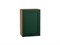 Шкаф верхний с 1-ой дверцей Дублин Дуб Вотан, Special Green, 720, 500 В*Ш*Г 716*500*318, фасад МДФ  Special Green, корпус  Дуб Вотан ms2510VVT_72987