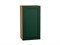 Шкаф верхний с 1-ой дверцей Дублин Дуб Вотан, Special Green, 920, 500 В*Ш*Г 920*500*318, фасад МДФ  Special Green, корпус  Дуб Вотан ms2510VVT_72993