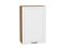 Шкаф верхний с 1-ой дверцей Дублин Дуб Вотан, Special White, 920, 600 В*Ш*Г 920*600*318, фасад МДФ  Special White, корпус  Дуб Вотан ms2510VVT_72982