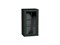 Шкаф верхний с 1-ой остекленной дверцей Дублин Graphite, Special Green, 720, 400 В*Ш*Г 716*400*318, фасад МДФ/Стекло  Special Green, корпус  Graphite ms2510VVT_74337