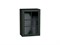 Шкаф верхний с 1-ой остекленной дверцей Дублин Graphite, Special Green, 720, 500 В*Ш*Г 716*500*318, фасад МДФ/Стекло  Special Green, корпус  Graphite ms2510VVT_74338