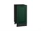 Шкаф нижний с 1-ой дверцей Дублин Graphite, Special Green, 400 В*Ш*Г 816*400*478, фасад МДФ  Special Green, корпус  Graphite ms2510VVT_73400