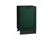Шкаф нижний с 1-ой дверцей Дублин Graphite, Special Green, 500 В*Ш*Г 816*500*478, фасад МДФ  Special Green, корпус  Graphite ms2510VVT_73402