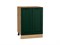 Шкаф нижний с 2-мя дверцами Дублин Дуб Вотан, Special Green, 600 В*Ш*Г 816*600*478, фасад МДФ  Special Green, корпус  Дуб Вотан ms2510VVT_73523