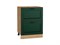 Шкаф нижний с 2-мя ящиками Дублин Дуб Вотан, Special Green В*Ш*Г 816*600*478, фасад МДФ  Special Green, корпус  Дуб Вотан ms2510VVT_73551