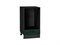 Шкаф нижний под духовку Дублин Graphite, Special Green, 450 В*Ш*Г 816*450*474, фасад МДФ  Special Green, корпус  Graphite ms2510VVT_73342