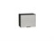 Шкаф верхний горизонтальный Евро Лайн Graphite, Агат, 450 В*Ш*Г 358*450*318, фасад МДФ  Агат, корпус  Graphite ms2510VVT_74171