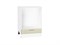 Кухонный гарнитур модульный Валерия-М-04 В*Ш*Г 2140*1300/1900*600, фасад МДФ/Стекло  Бежевый металлик, корпус  Белый, столешница  Гэлакси ms2510VVT_51462