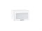 Шкаф верхний горизонтальный остекленный глубокий Валерия-М Белый, Белый глянец, 600 В*Ш*Г 358*600*574, фасад МДФ/Стекло  Белый глянец, корпус  Белый ms2510VVT_45635