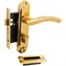 Замок цилиндровый 0827/60-C G Золото (фикс., с ручкой, 5 ключей) sp2510BR_044-0023