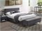 Кровать Signal AZURRO VELVET BLUVEL 14 (серый/дуб) 140/200 ms2601SIGHAL_AZURROV140SZD