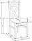 Стул кухонный Halmar DARIUSZ 2 (белый) ms2601SIGHAL_V-PL-N-DARIUSZ_2-BIALY