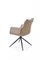 Стул кухонный Halmar K579 поворотный (коричневый/черный) ms2601SIGHAL_V-CH-K/579-KR-BRAZOWY