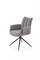 Стул кухонный Halmar K579 поворотный (серый/черный) ms2601SIGHAL_V-CH-K/579-KR-POPIEL