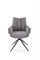 Стул кухонный Halmar K579 поворотный (серый/черный) ms2601SIGHAL_V-CH-K/579-KR-POPIEL