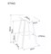 Барный стул Signal STING (белый/дуб) ms2601SIGHAL_STINGBUB