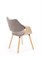 Стул кухонный Halmar K396 дуб (серый/дуб светлый) ms2601SIGHAL_V-CH-K/396-KR-J.DAB/POPIEL