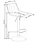 Барный стул Halmar H-95 (темно-зеленый) ms2601SIGHAL_V-CH-H/95-C.ZIELONY