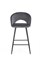 Барный стул Halmar H-96 (серый) ms2601SIGHAL_V-CH-H/96-POPIEL