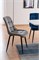Стул кухонный Signal CHIC Velvet Bluvel 86 (темно-синий/черный) ms2601SIGHAL_CHICVCGR