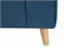 Диван Signal BILLY VELVET TAP.188 (синий/бук) ms2601SIGHAL_BILLYVN