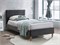 Кровать Signal AZURRO VELVET BLUVEL 14 (серый/дуб) 90/200 ms2601SIGHAL_AZURROV90SZD