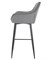 Барный стул Signal CHERRY H-1 VELVET (серый/черный) ms2601SIGHAL_CHERRYH1VCSZ