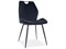 Стул кухонный Signal ARCO VELVET (черный/черный) ms2601SIGHAL_ARCOVCC
